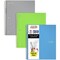 Five Star Spiral Notebooks, 3 Subject, College Ruled Paper, 150 Sheets, Gray/Lime/Teal, 3 Count